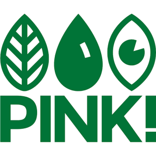 Het logo van PINK!